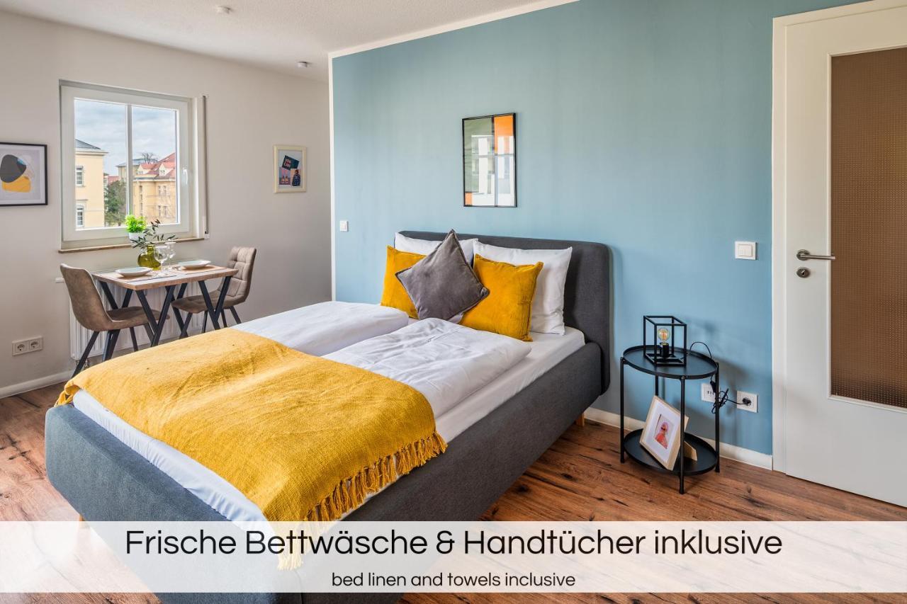 "Neptunblick"- Naehe Altstadt - Ruhig - Balkon - Parkplaetze ドレスデン エクステリア 写真