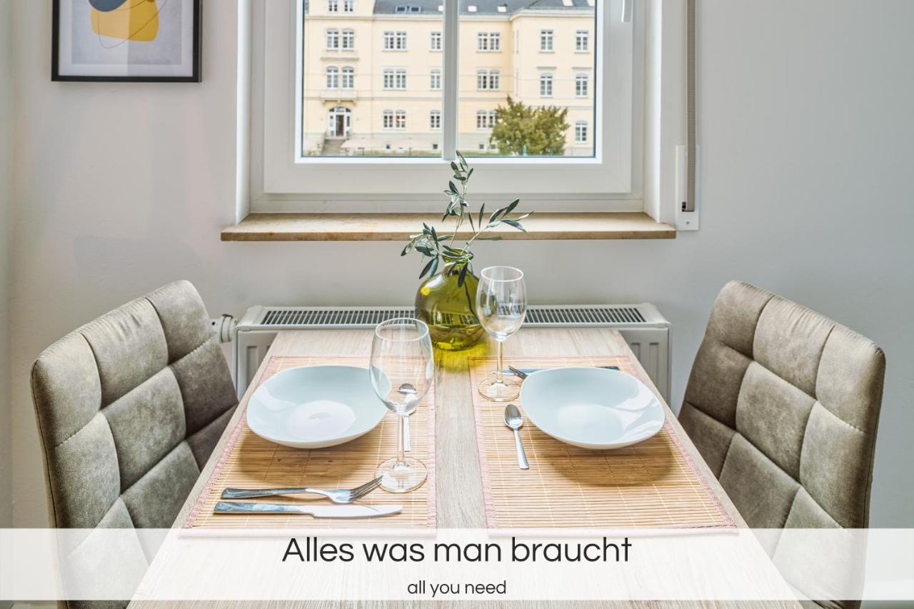 "Neptunblick"- Naehe Altstadt - Ruhig - Balkon - Parkplaetze ドレスデン エクステリア 写真