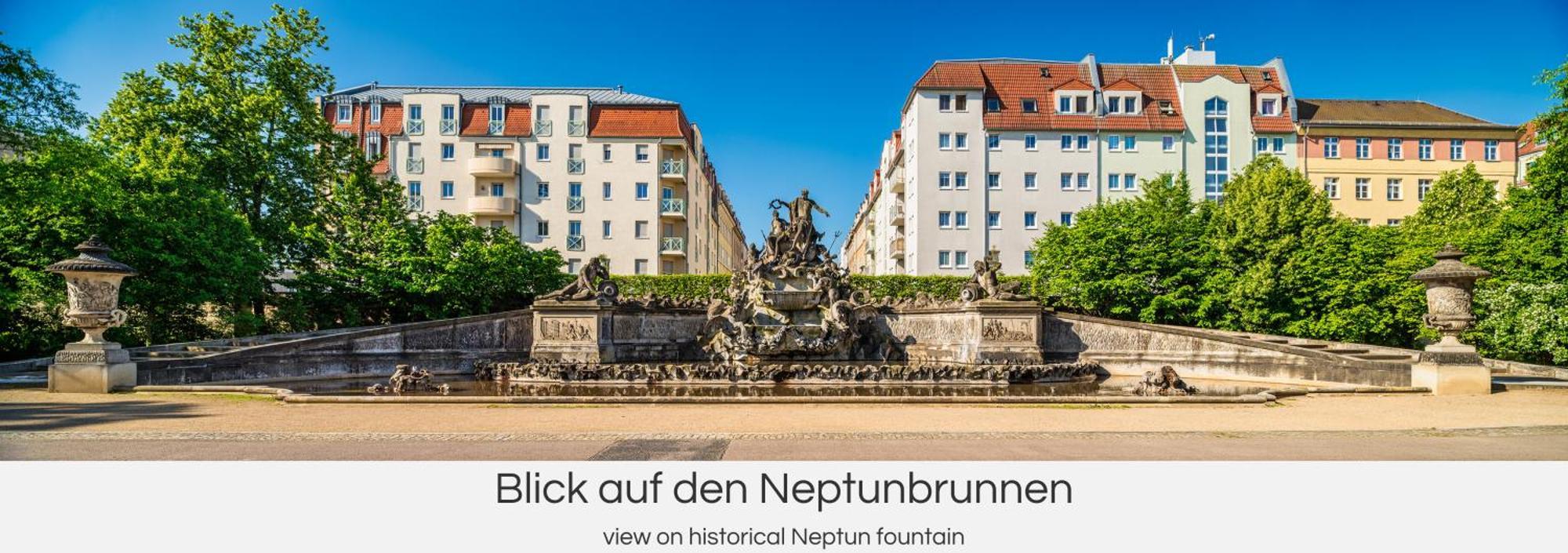 "Neptunblick"- Naehe Altstadt - Ruhig - Balkon - Parkplaetze ドレスデン エクステリア 写真